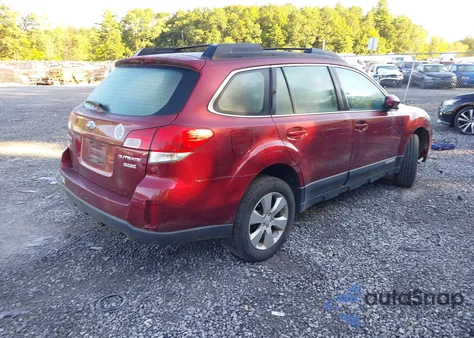 2012 Subaru Outback 2.5I z USA, uszkodzony, nr VIN 4S4BRBAC2C3249465